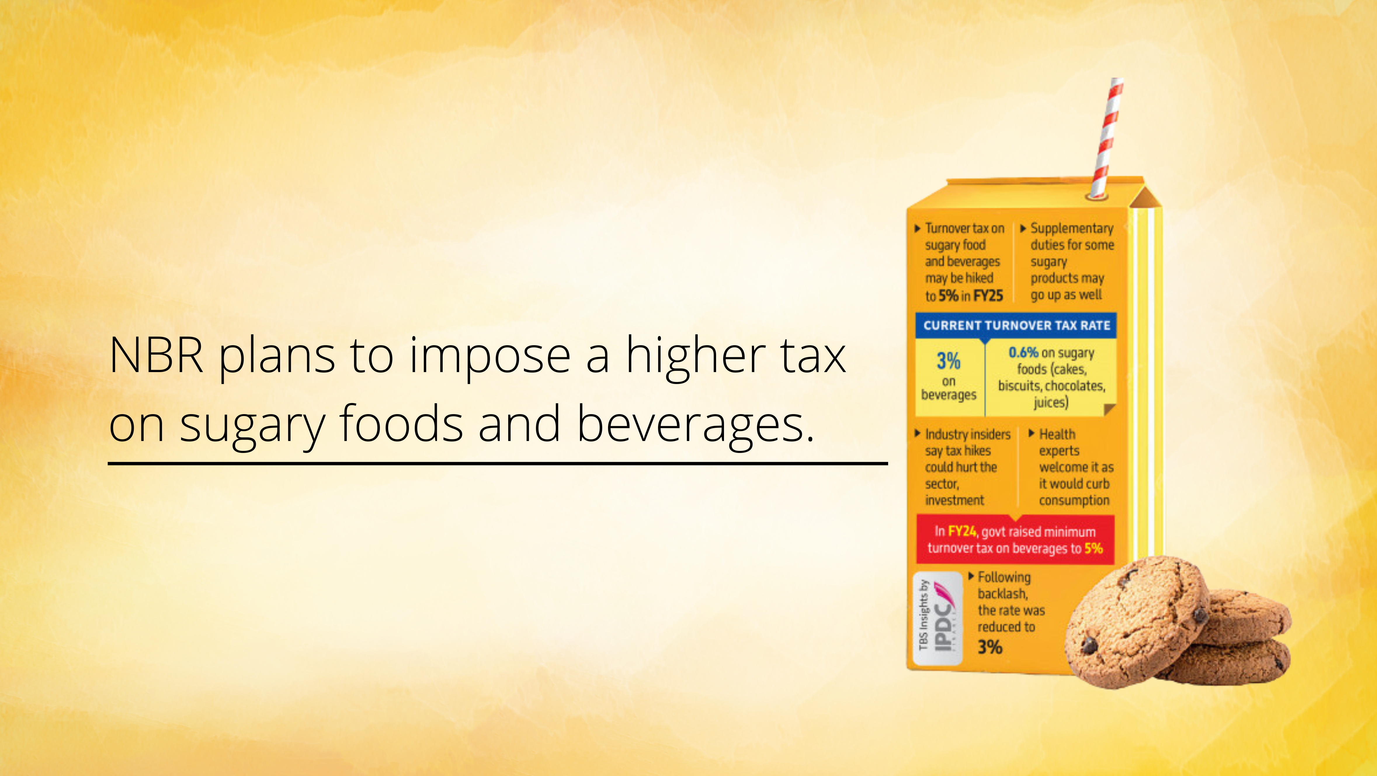 A healthy step as NBR plans higher tax on Sugary Foods, Beverages